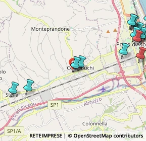 Mappa Via L. Paolucci, 63076 Monteprandone AP, Italia (3.225)