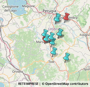 Mappa Via Francesco Maria Ferri, 06055 Marsciano PG, Italia (10.55182)