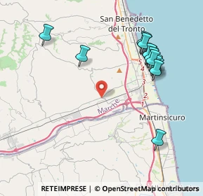 Mappa Viale Alcide De Gasperi, 63033 Monteprandone AP, Italia (4.56867)