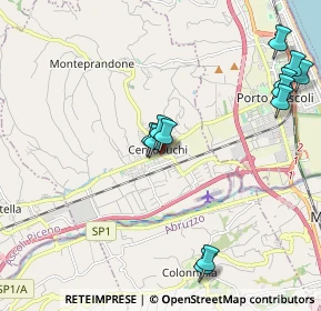 Mappa Viale Alcide De Gasperi, 63033 Monteprandone AP, Italia (2.345)