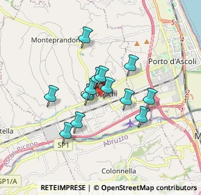 Mappa Viale Alcide De Gasperi, 63033 Monteprandone AP, Italia (1.30923)