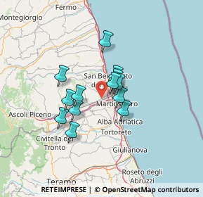Mappa Viale Alcide De Gasperi, 63033 Monteprandone AP, Italia (9.85385)