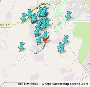 Mappa Via Fratelli Cervi, 06055 Marsciano PG, Italia (0.45357)