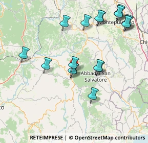 Mappa SS 323, 58033 Castel del Piano GR, Italia (18.475)