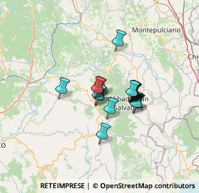 Mappa SS323, 58033 Castel del piano GR, Italia (8.82611)