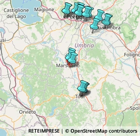 Mappa Via Arturo Chiappelli, 06055 Marsciano PG, Italia (17.7655)