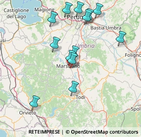 Mappa Via Arturo Chiappelli, 06055 Marsciano PG, Italia (16.53)