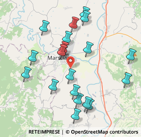 Mappa Via marabini, 06055 Marsciano PG, Italia (4.1755)