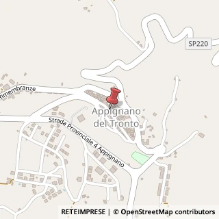 Mappa Via Roma,  94, 63031 Appignano del Tronto, Ascoli Piceno (Marche)