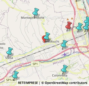 Mappa Via Truento, 63076 Centobuchi AP, Italia (3.05818)