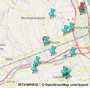 Mappa Via Truento, 63076 Monteprandone AP, Italia (2.67929)