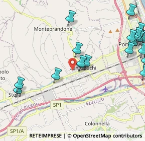 Mappa Via Truento, 63076 Monteprandone AP, Italia (2.92)