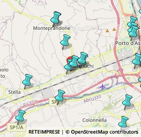 Mappa Via Truento, 63076 Centobuchi AP, Italia (2.7325)