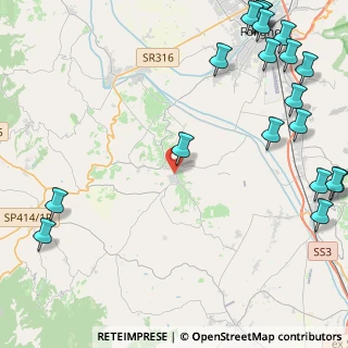 Mappa Via G. Leopardi, 06036 Montefalco PG, Italia (7.082)