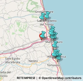 Mappa Sede Operativa:Via dell'Industria, 63076 Monteprandone AP, Italia (5.86)