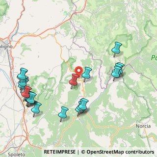 Mappa Loc, 06030 Sellano PG, Italia (10.473)