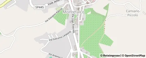 Mappa Montefalco