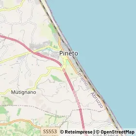 Mappa Pineto
