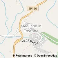 Map Magliano in Toscana