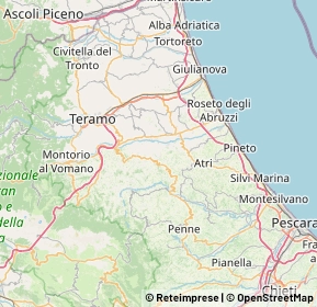 Mappa 64036 Cellino Attanasio TE, Italia (12.618)