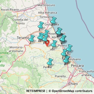 Mappa Via della Chiesa, 64032 Atri TE, Italia (11.80778)