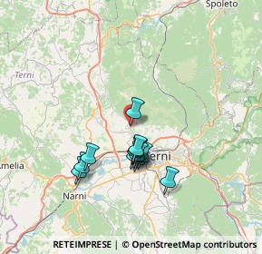 Mappa Via Luigi Luzzatti, 05100 Terni TR, Italia (6.0475)