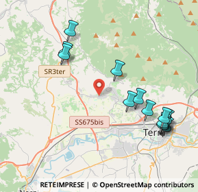 Mappa Strada di Cerreta, 05100 Terni TR, Italia (4.68308)