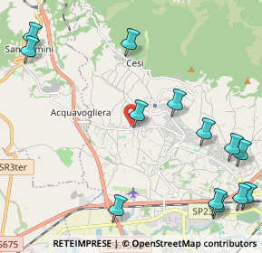 Mappa Strada di Cerreta, 05100 Terni TR, Italia (3.05385)