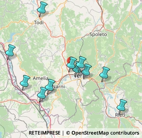 Mappa Strada di Cerreta, 05100 Terni TR, Italia (16.48091)