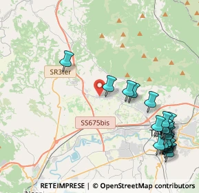 Mappa Via Omega, 05100 Terni TR, Italia (5.626)