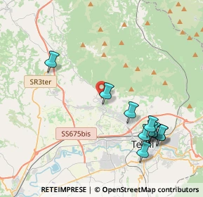 Mappa Via Giuseppe Toniolo, 05100 Terni TR, Italia (4.67182)