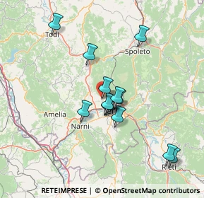 Mappa Via Giuseppe Toniolo, 05100 Terni TR, Italia (12.73692)