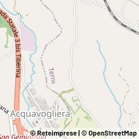 Map Terni