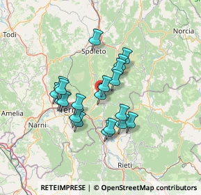 Mappa Montefranco, 05030 Montefranco TR, Italia (11.31)