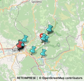 Mappa Montefranco, 05030 Montefranco TR, Italia (7.1105)
