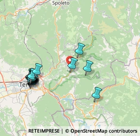 Mappa Montefranco, 05030 Montefranco TR, Italia (9.0335)