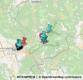 Mappa Montefranco, 05030 Montefranco TR, Italia (7.935)