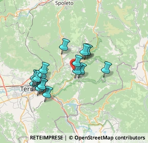 Mappa Montefranco, 05030 Montefranco TR, Italia (6.41833)