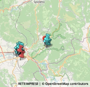 Mappa Montefranco, 05030 Montefranco TR, Italia (8.66)