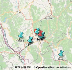 Mappa Strada della Pittura, 05100 Terni TR, Italia (9.76818)