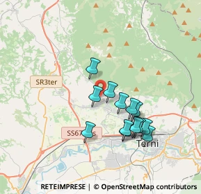 Mappa Strada della Pittura, 05100 Terni TR, Italia (3.29308)