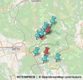 Mappa 05030 Montefranco TR, Italia (5.03273)