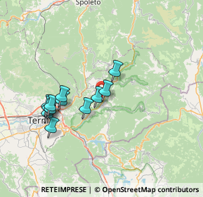 Mappa 05030 Montefranco TR, Italia (6.90833)