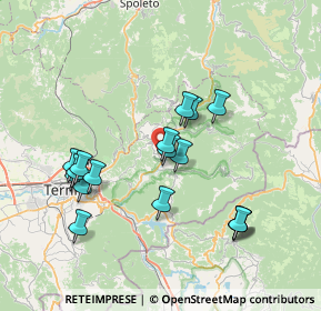 Mappa 05030 Montefranco TR, Italia (7.51765)