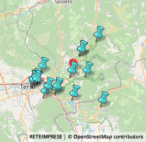 Mappa 05030 Montefranco TR, Italia (7.19294)