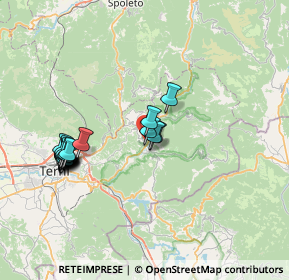 Mappa 05030 Montefranco TR, Italia (7.8255)