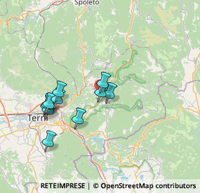 Mappa 05030 Montefranco TR, Italia (6.90727)