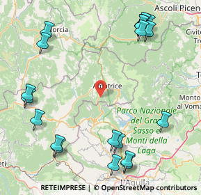 Mappa Frazione Cornelle Di Sopra, 02012 Amatrice RI, Italia (23.515)