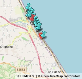 Mappa Via Svizzera, 64025 Pineto TE, Italia (1.63467)