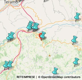 Mappa Piazza Vittorio Veneto, 64039 Penna Sant'Andrea TE, Italia (6.2685)